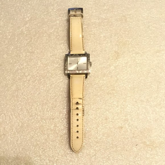 Coach Accessories Vintage Coach Watch With Genuine Leather Band